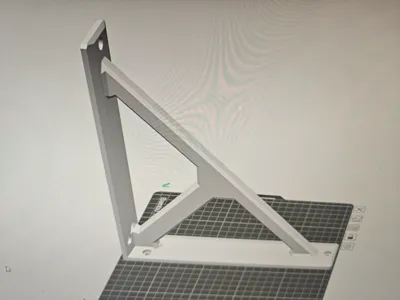 25x25cm large shelf bracket heavy duty
