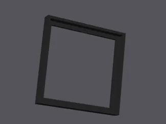 Frame for layered Sculpture 
