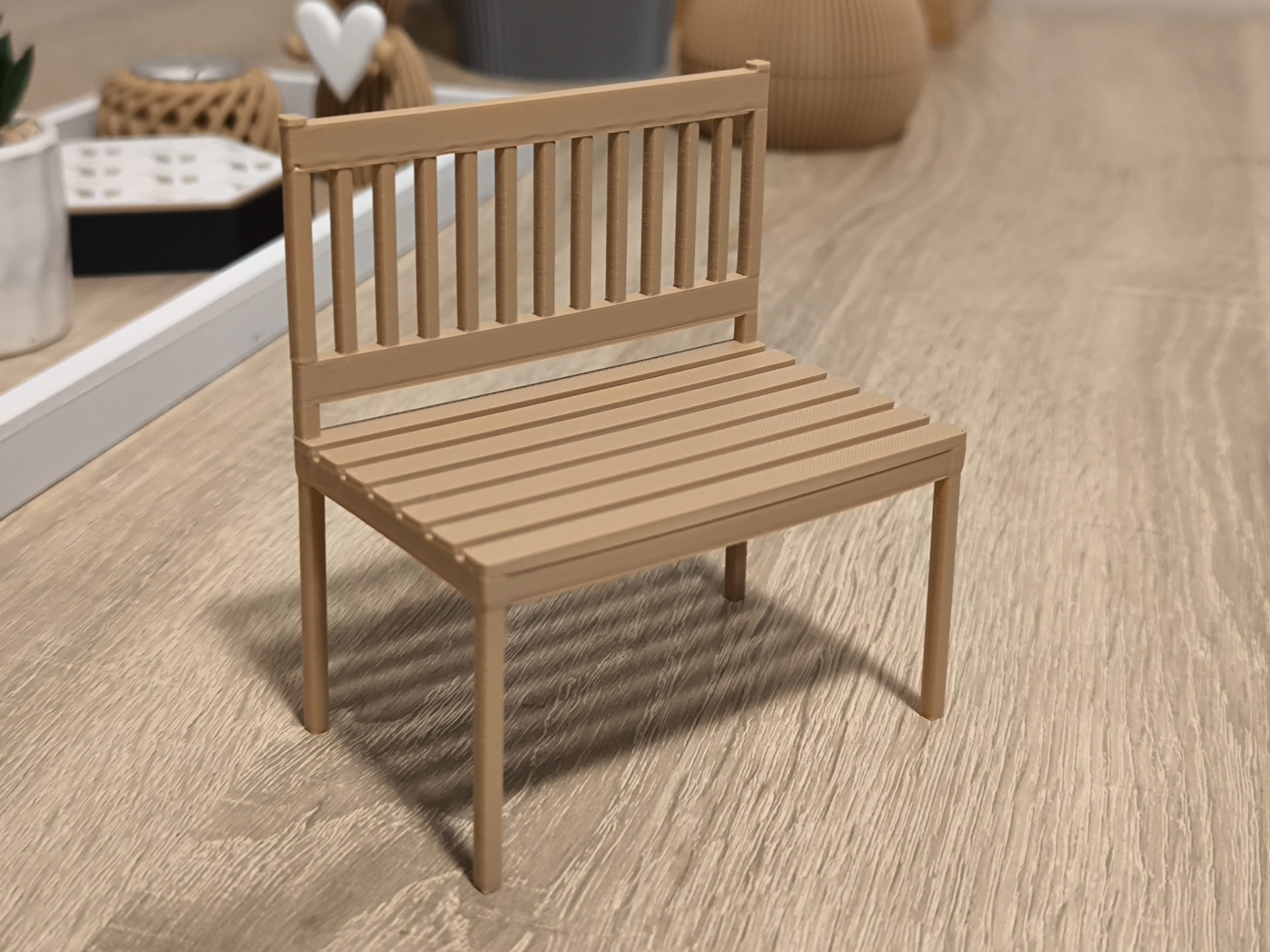 Classic Bench - Miniature Model