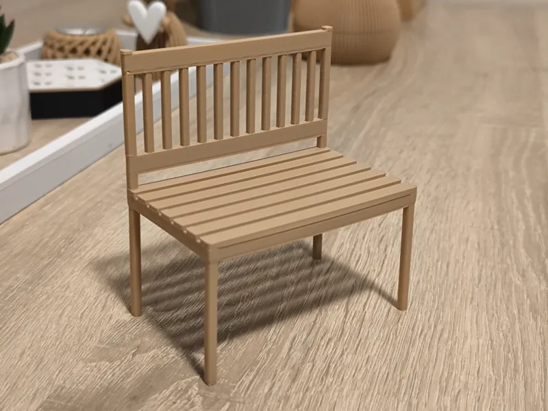 Classic Bench - Miniature Model