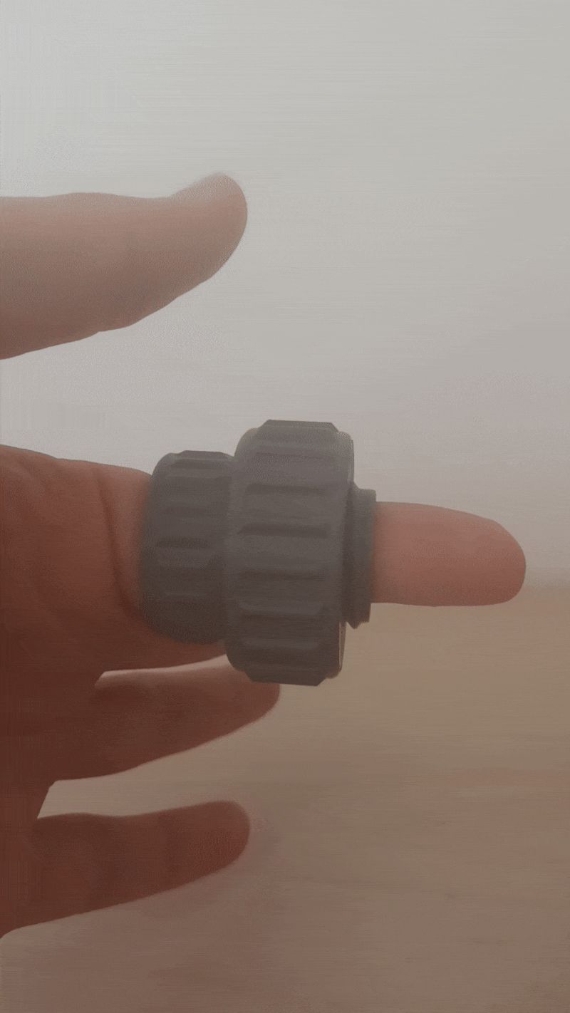 Screw and Nut Finger Fidget