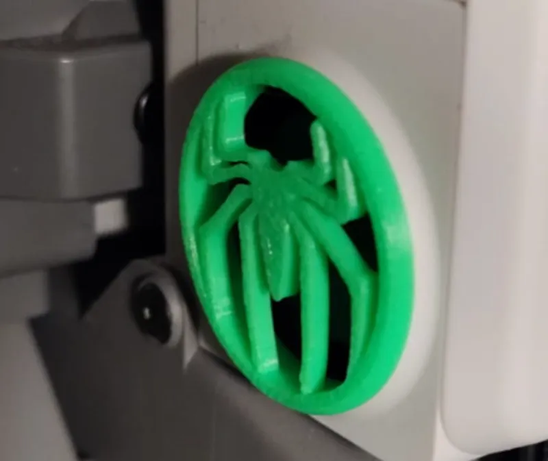 Spiderman mini fan cover for A1/A1mini