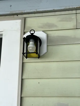 Vinyl Siding Light Fixture Mount