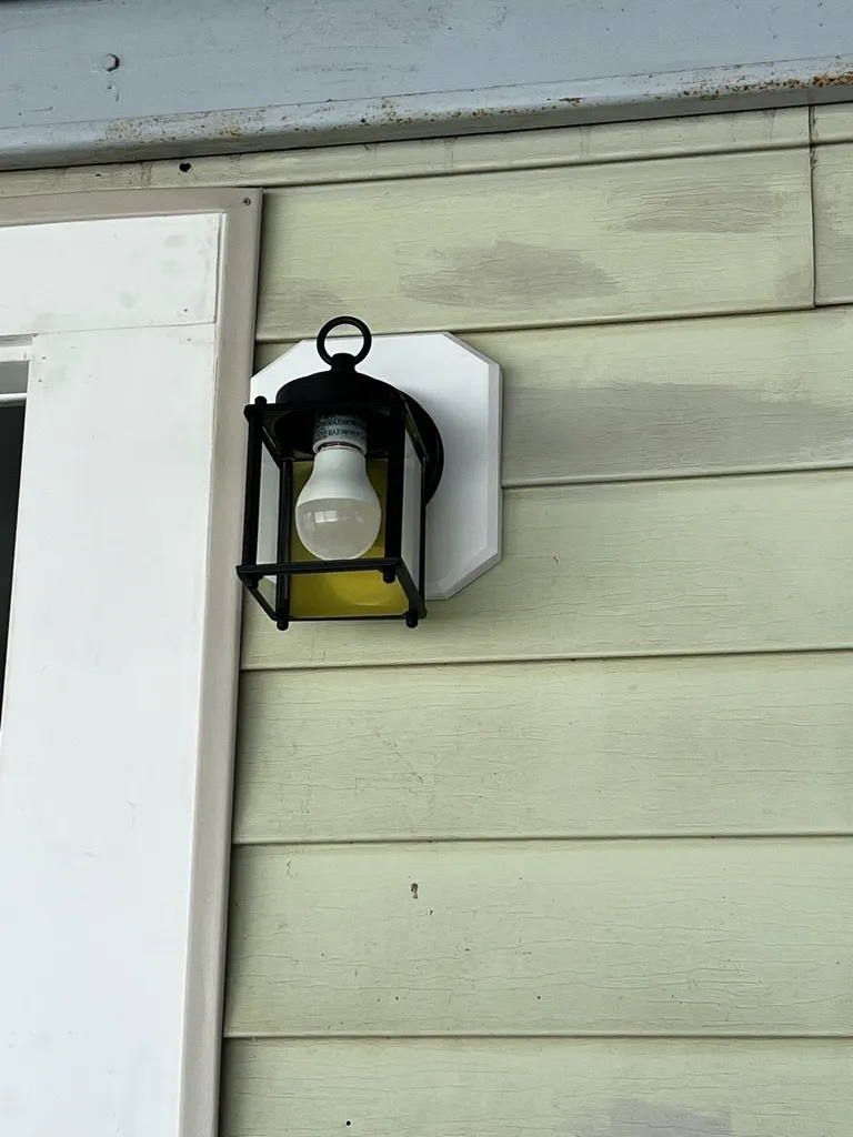 Vinyl Siding Light Fixture Mount