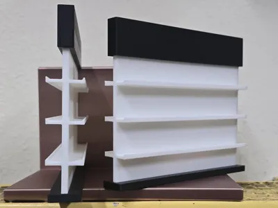 RC Miniature Showroom Shop Shelving 1:10 scale