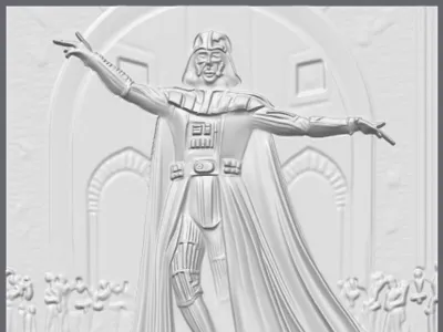darth vader doing balett
