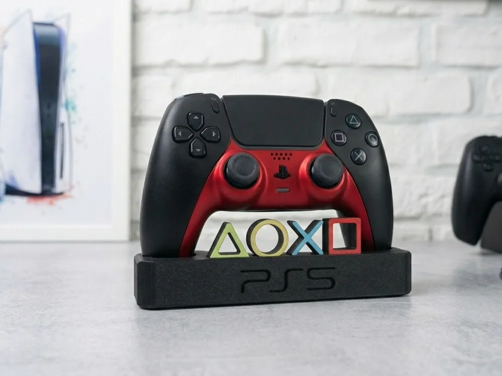 PS5 DualSense Controller Stand - Free 3D Print Model - MakerWorld