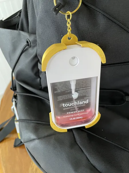 Porte-gel hydroalcoolique Touchland (porte-clés)