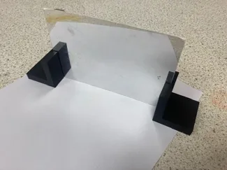 Mirror stand for schools