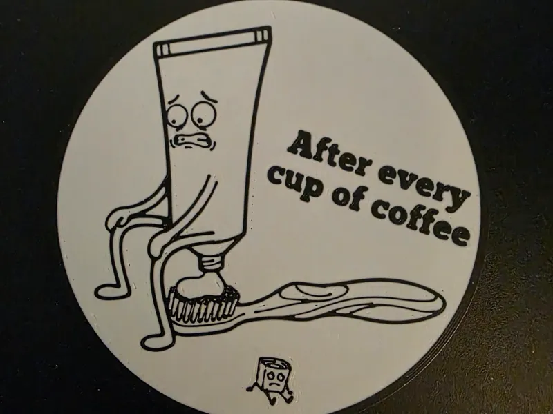 After every cup of coffee