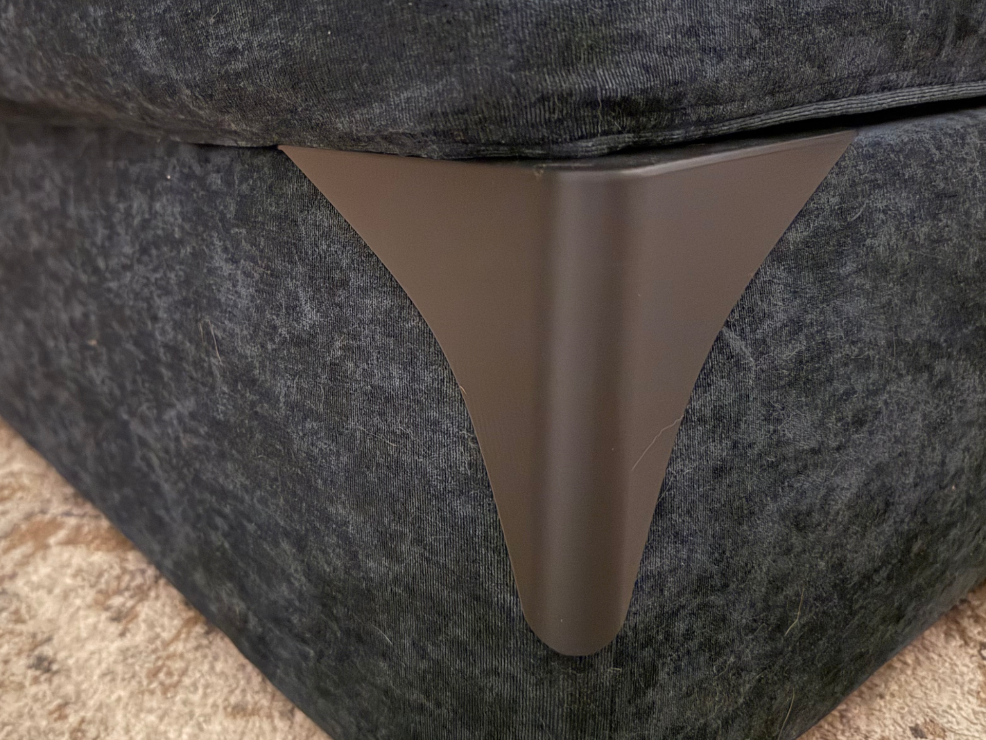 Lovesac couch corner cat protector