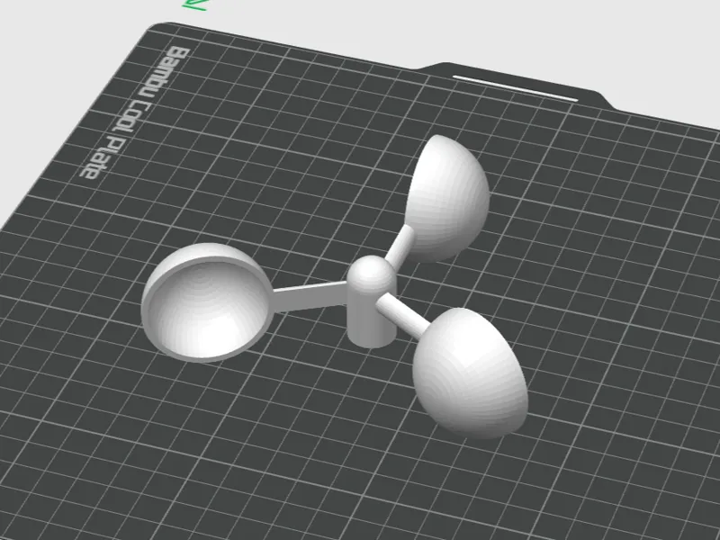 Paletta per anemometro
