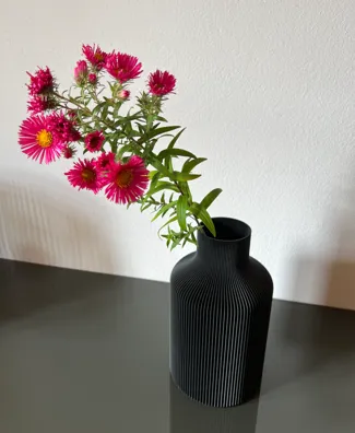 Vase Nordic Style structured