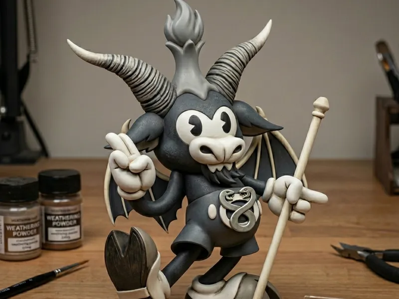 Baphomet Mickey Mouse