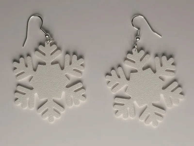 Snowflake Earrings