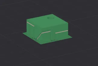 Support Filament Testmodel - any PETG as support for PLA and more