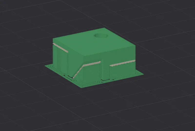 Support Filament Testmodel - any PETG as support for PLA and more