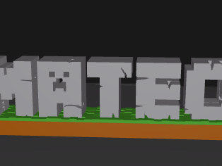 MATEO Placa Minecraft 