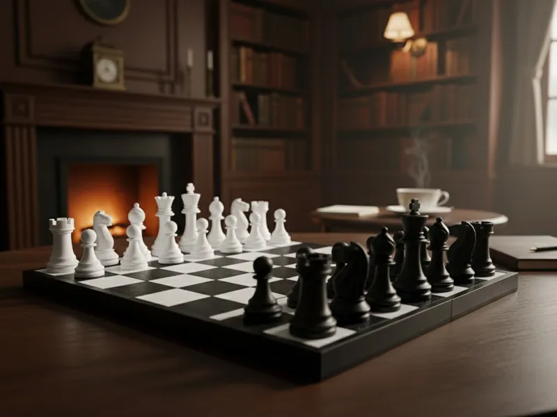 Complete chessboard with 6x3mm magnet support