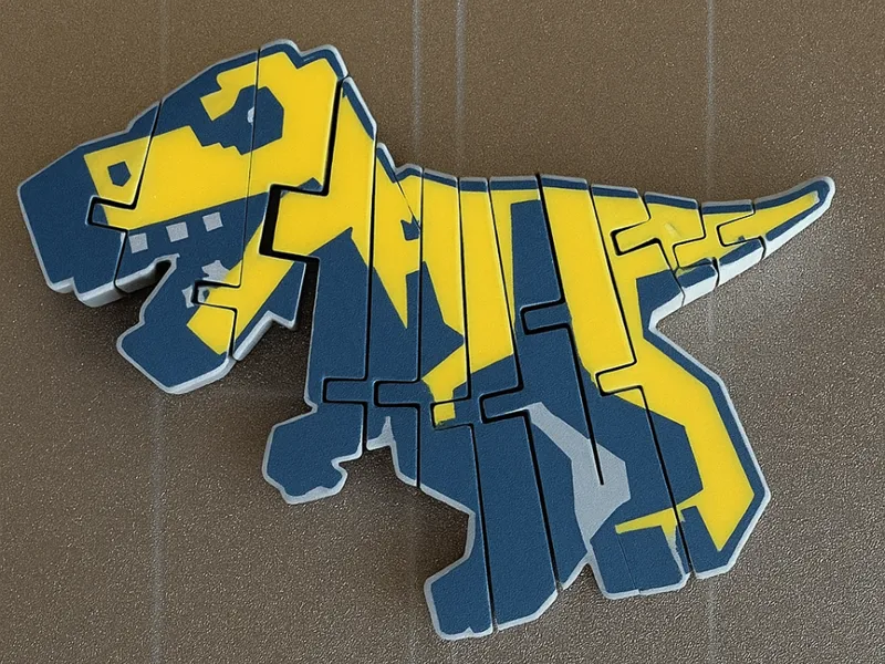 Flexi Minecraft Dino