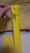 Single plate print, no hardware, no gluing required