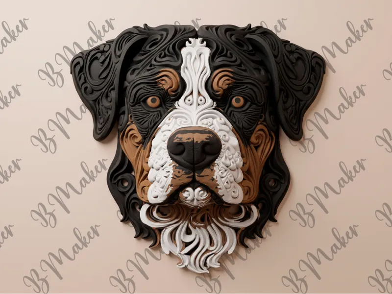 Perro Suizo - Arte de pared