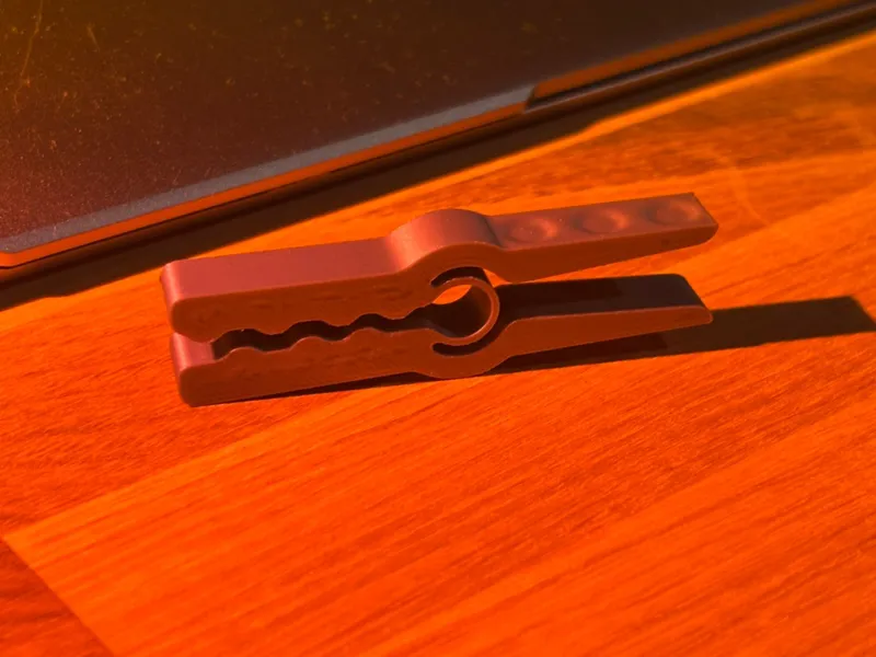 easy to print clothespin PLA ergonomic