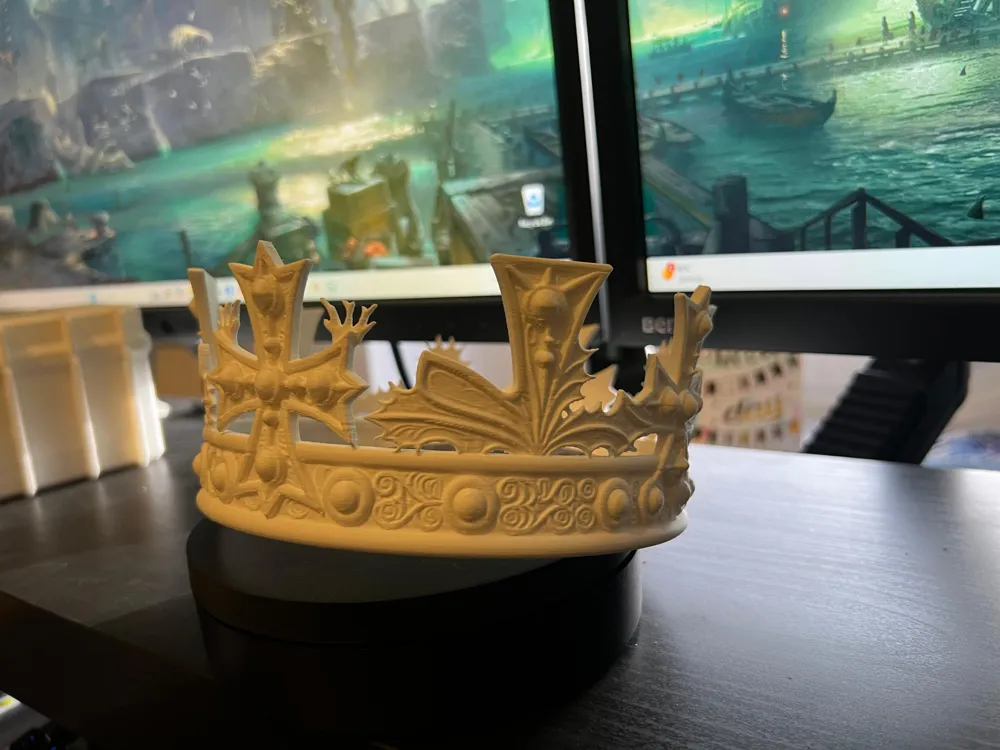 King Arthurs crown - Free 3D Print Model - MakerWorld