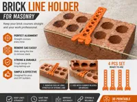 Brick Line Holder for Masonry