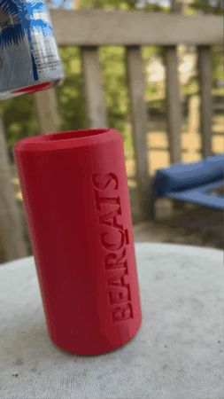 UC Bearcats Slim Can Koozie