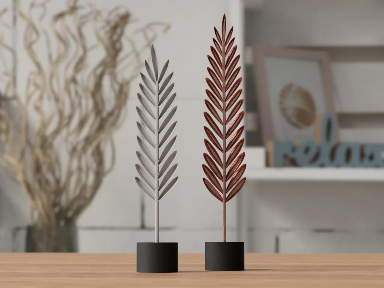 Modern Feather Decoration view 2
