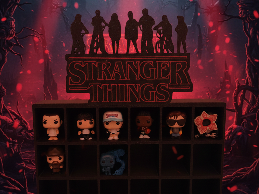 Stranger Things Kinder Joy Figure Display Stand