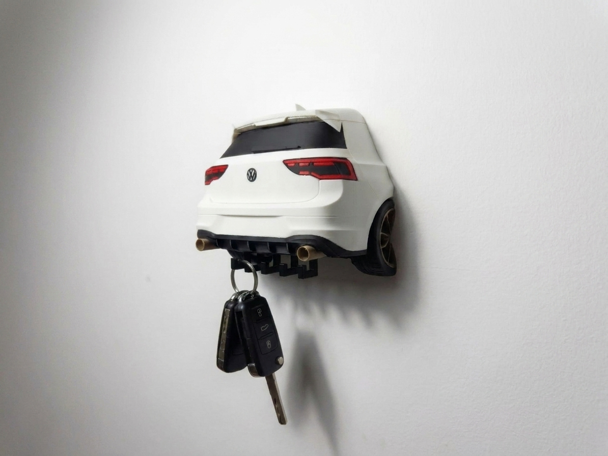 VW Golf MK8 GTI KeyHolder / Porta-Chaves de Parede - 1