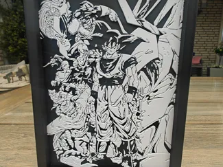 Dragon Ball Manga poster *Updated now with frame*