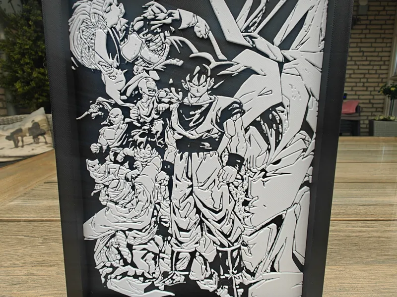 Dragon Ball Manga poster *Updated now with frame*