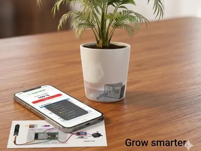 Automatic Watering Planter - HydroPod