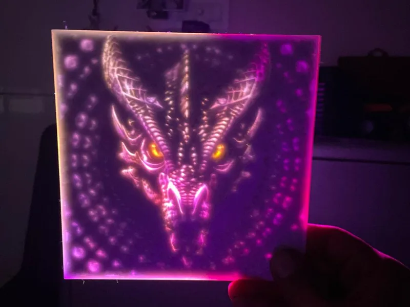 Game Of Thrones - Dragon | Custom | Lithophane