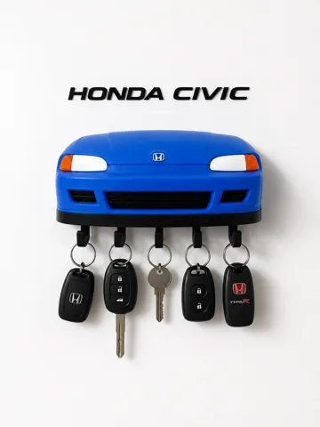 Llavero: Honda Civic – Support mural porte-clés — vista de referencia 3