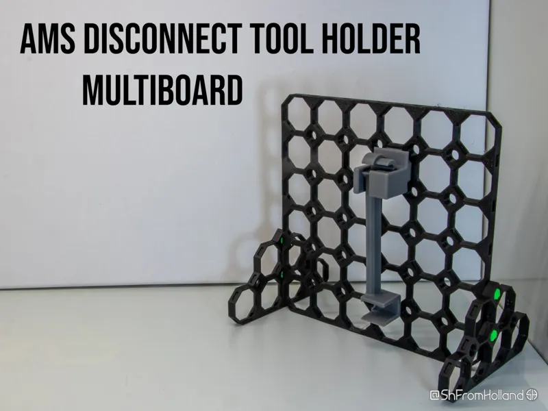 AMS disconnect tool holder - Multiboard
