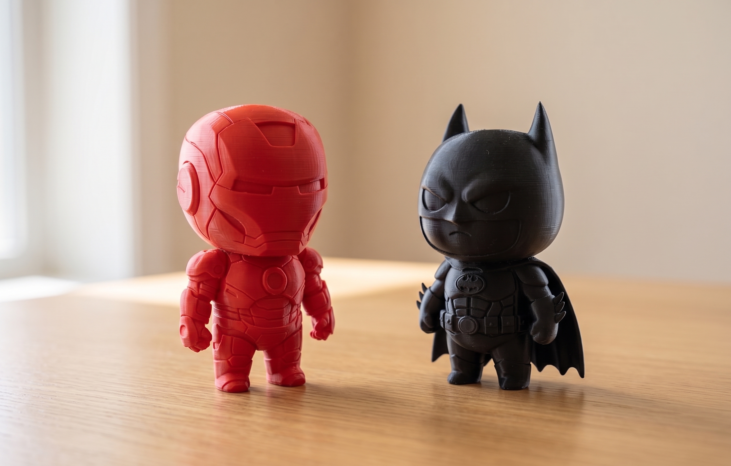 The Cutest Avengers - Ironman and Batman - 1
