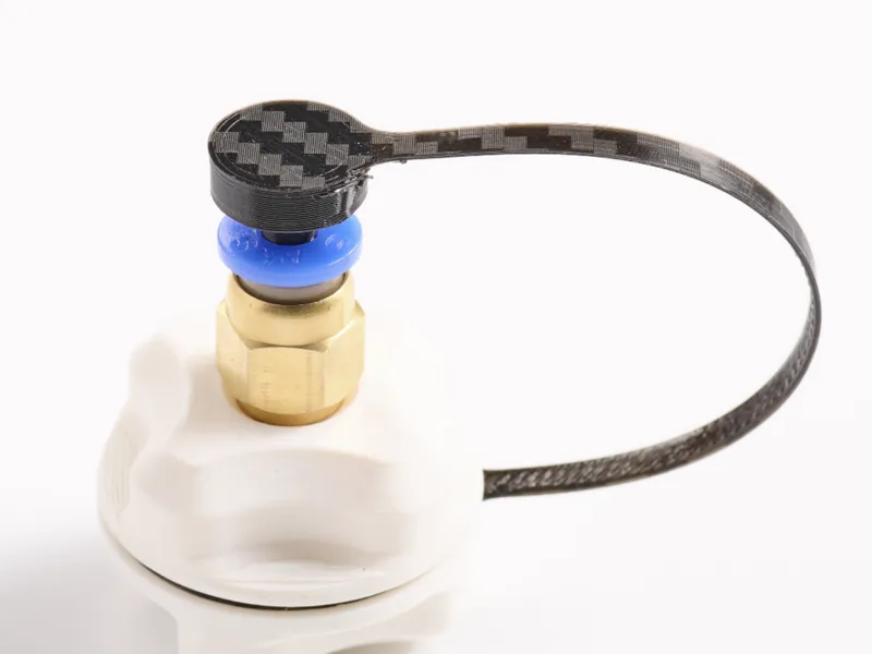 PC4-M6 PTFE inlet TPU plug