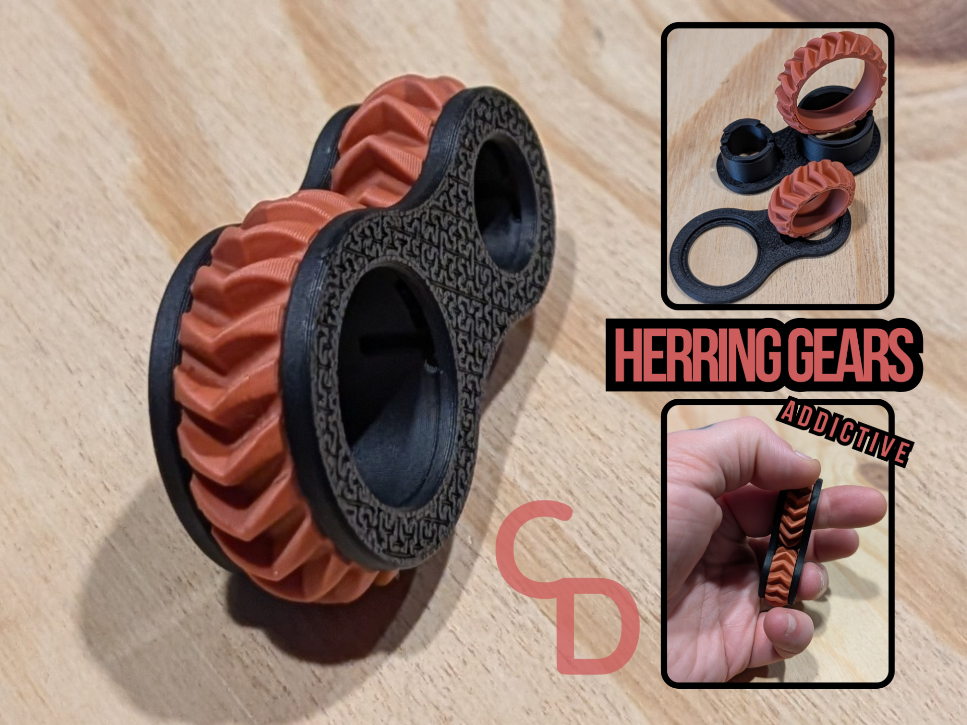 Herring Gears Addictive Mechanical Fidget 