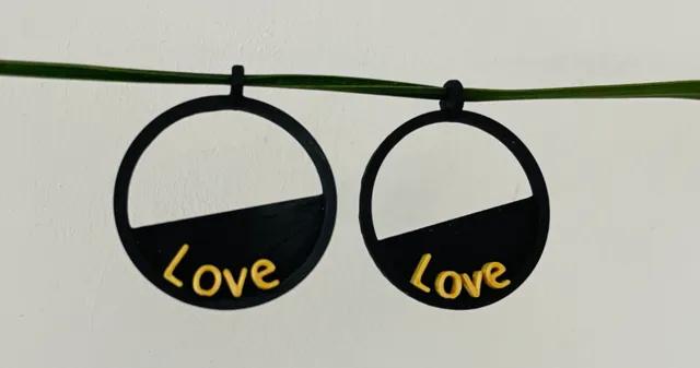 Earrings ''Love''