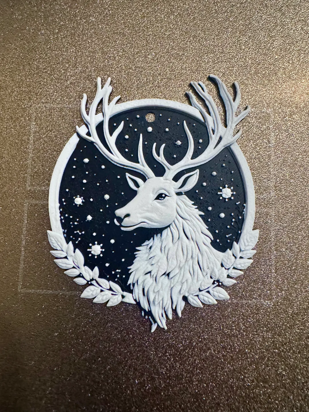 Christmas Stag Decoration view 2