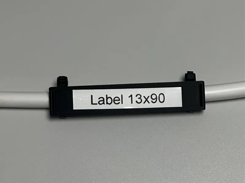 Beschriftung Leitung / Kabel für Dymo