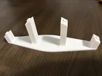 Holder for 4 cars tilted differently