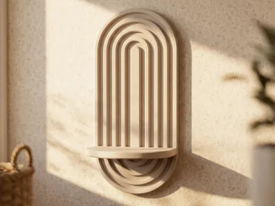 Arched Wall Shelf
