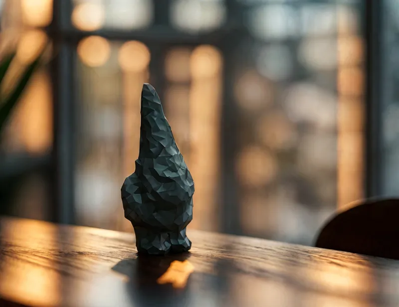 Low poly gnome
