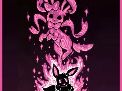 Eevee Slyveon Evolution