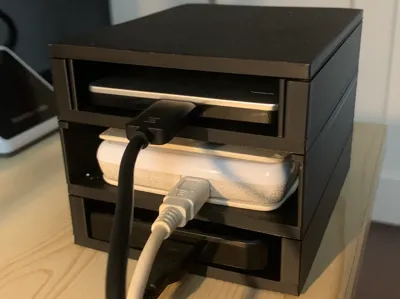 Stackable 2.5" HDD Organizer